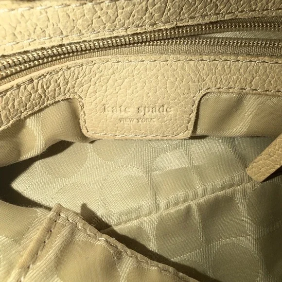 Kate Spade Red and Cream Striped Tote - Picture 10 of 11